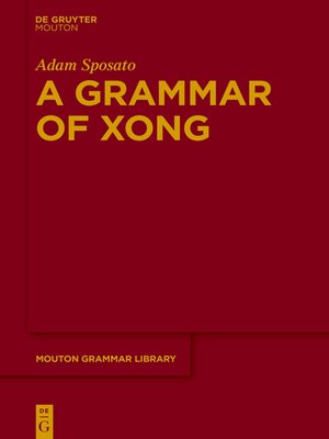 cover image of A Grammar of Xong